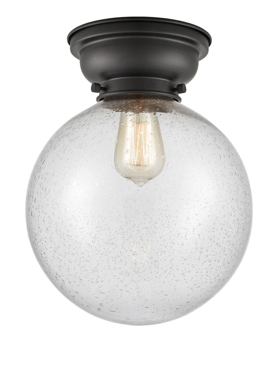 Matte Black 10 inch Flush Mount Light M49589