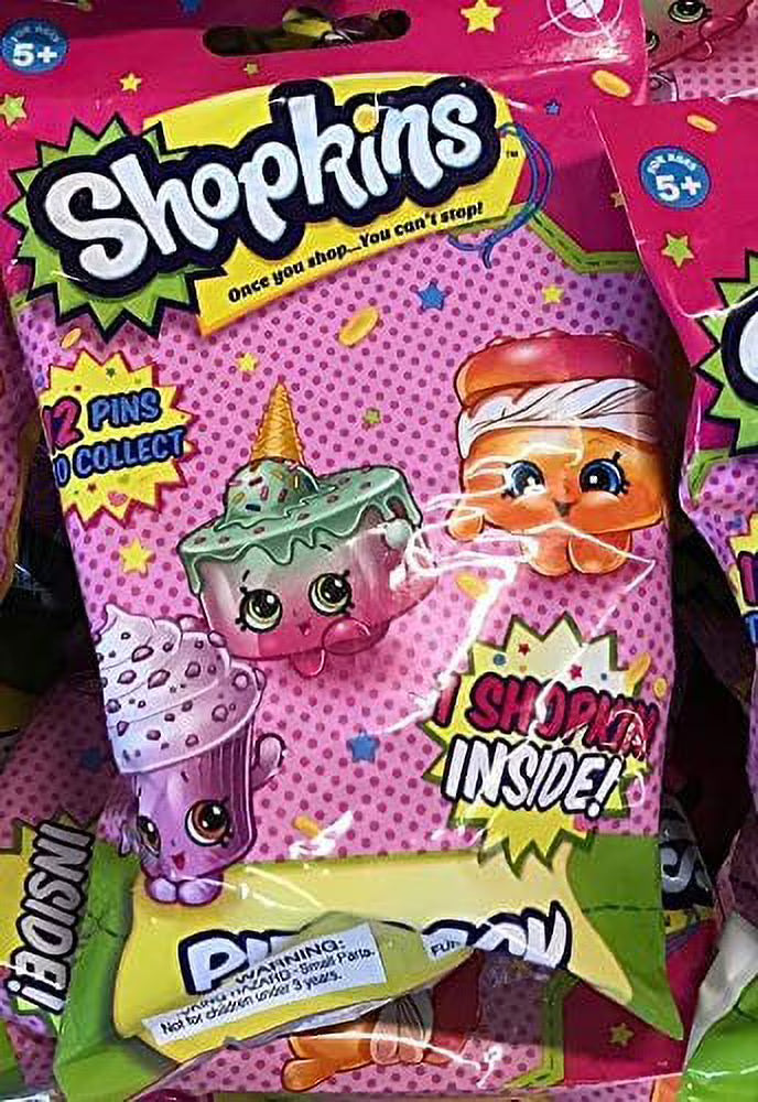 Shopkins Pin and 1 Sealed Pack A399