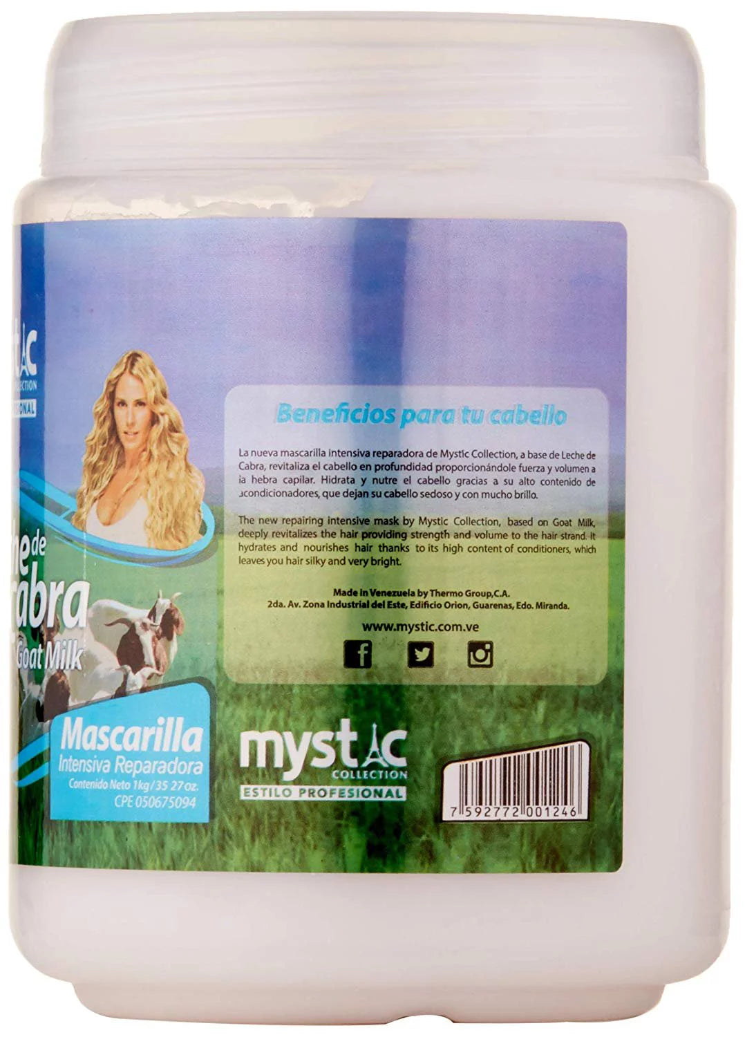 Goat Milk Treatment Mask for Dry Hair 35oz N499