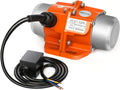 70W Concrete Vibrator Vibration Motor Single Phase AC 110V 3600RPM Aluminum Alloy Case Pack of 2 M392