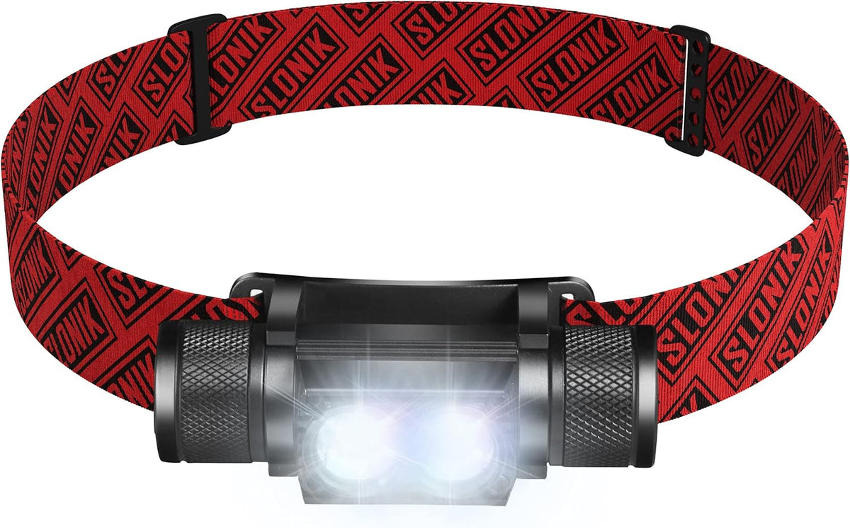 1000 Lumen Rechargeable CREE LED Headlamp with 2200 mAh Battery J8222