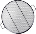 Black 30 Inch Round Campfire Cooking Grill V415680