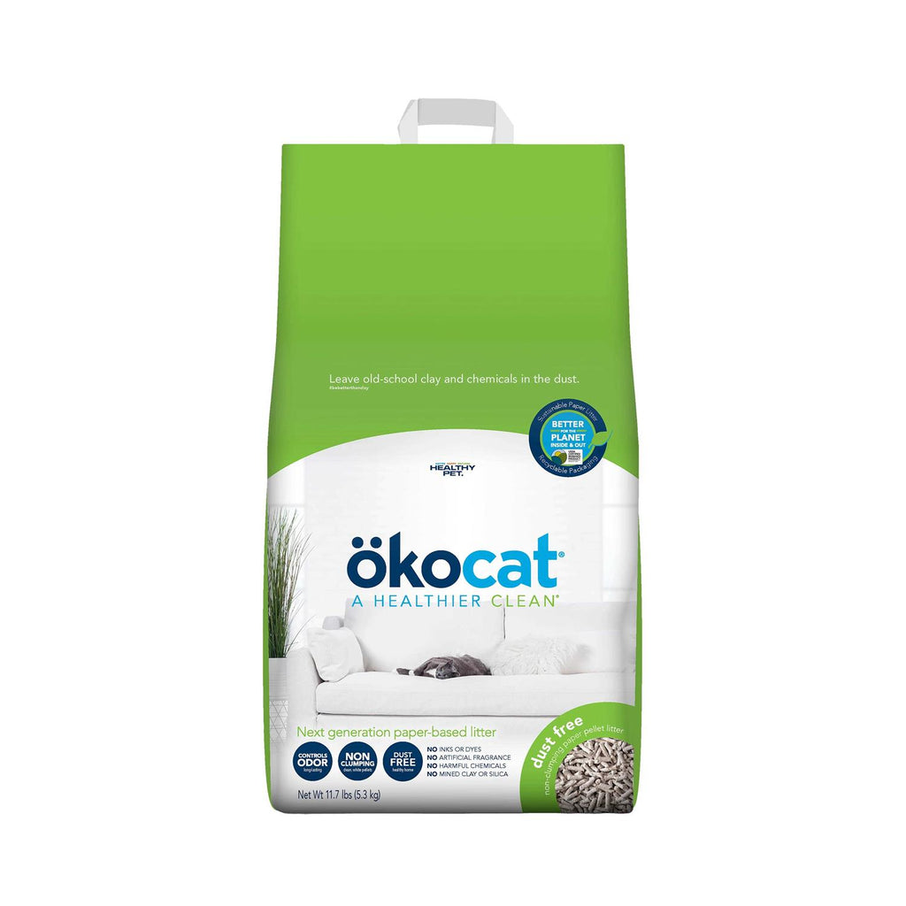 Dust Free Non-Clumping Paper Pellet Cat Litter O5939
