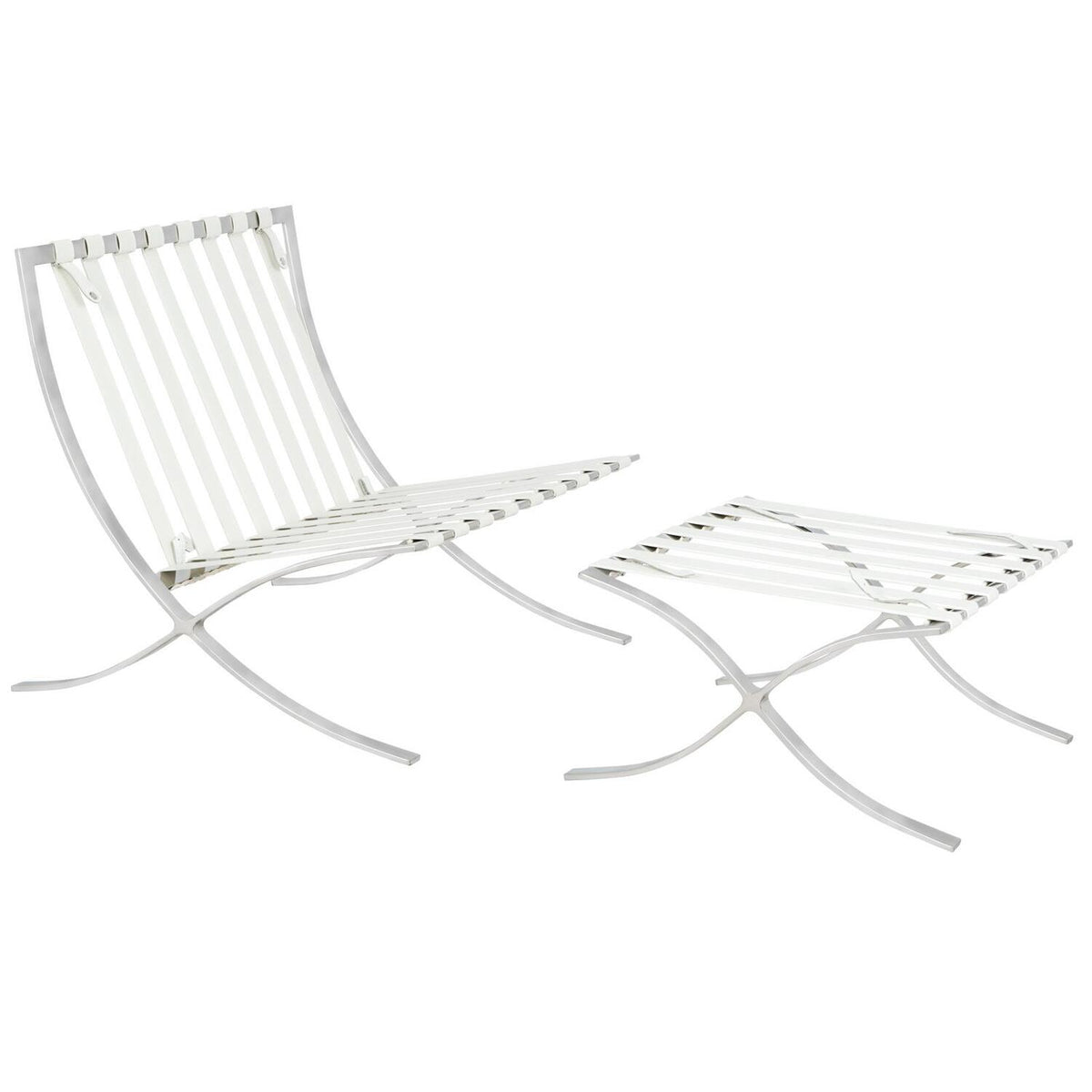 Modern Pavilion Chair & Ottoman P248860