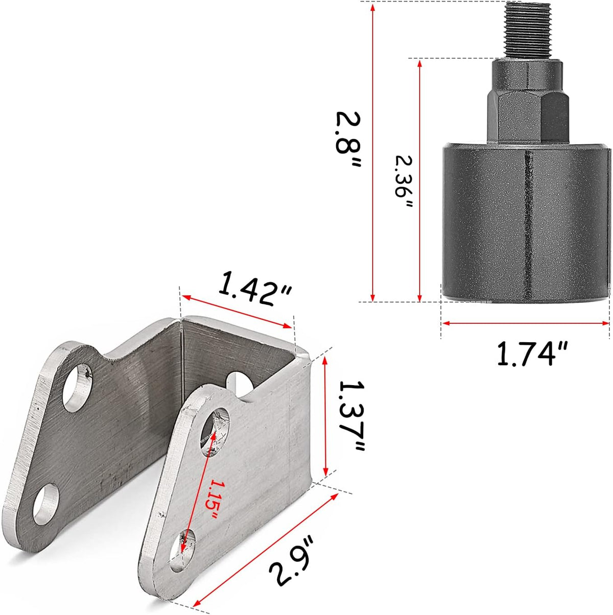 UTV Front and Rear Suspension 2 Inch Lift Kit V54140
