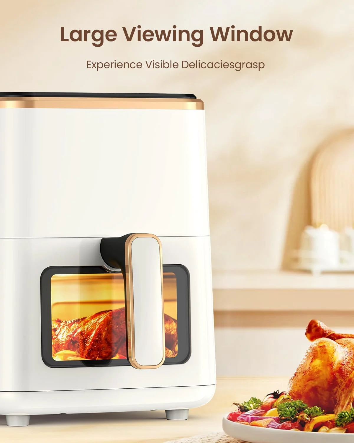 5.3Qt Air Fryer with Viewing Window G6601
