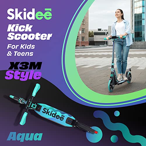 Adjustable Folding Adult Scooter with Large Wheels P911108