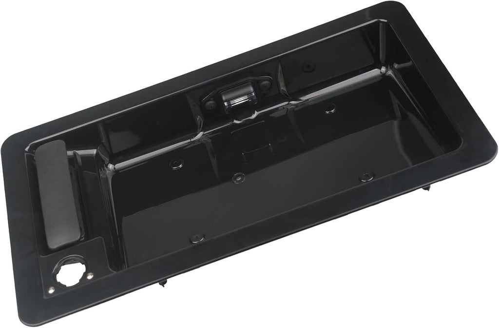 Rear Door Handle & License Plate Bracket for Ford E150 E250 E350 E450 Econoline Van Pack of 2 H68267