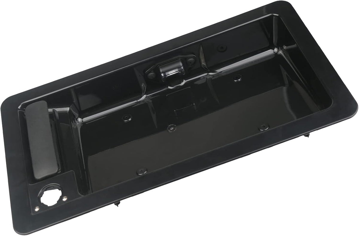 Rear Door Handle & License Plate Bracket for Ford E150 E250 E350 E450 Econoline Van Pack of 2 H68267