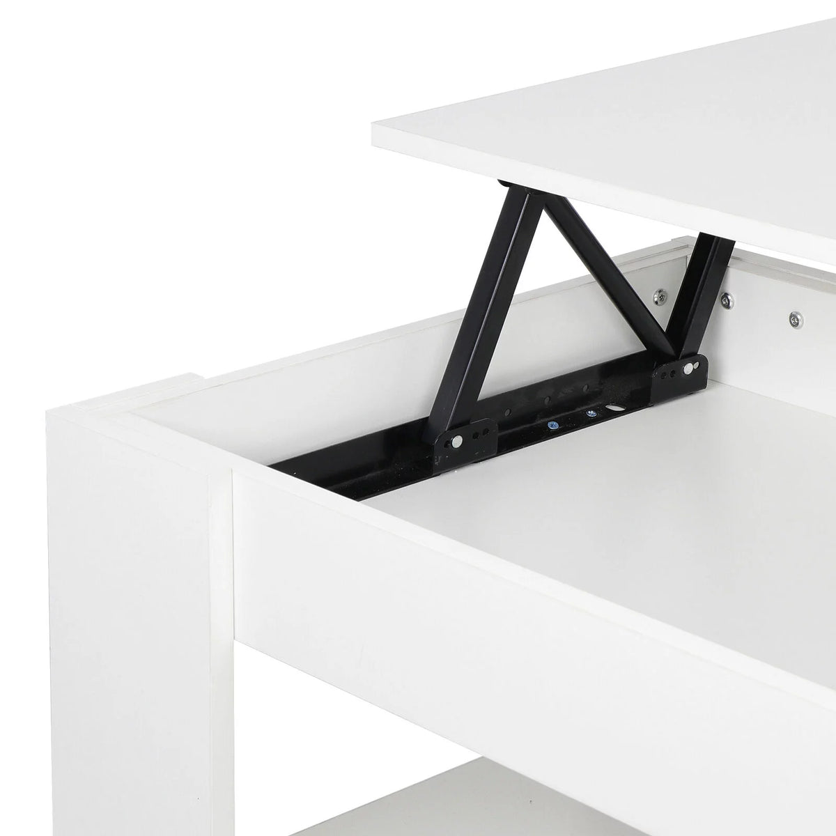 White Lift Up Coffee Table V3016