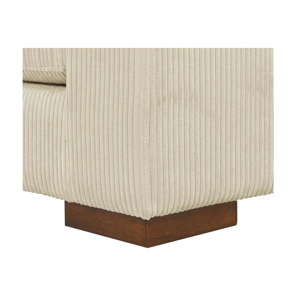 Corduroy Upholstered Sectional C989