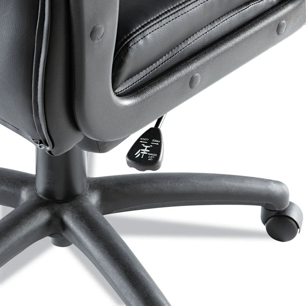 Black Bonded Leather Executive Chair N163424