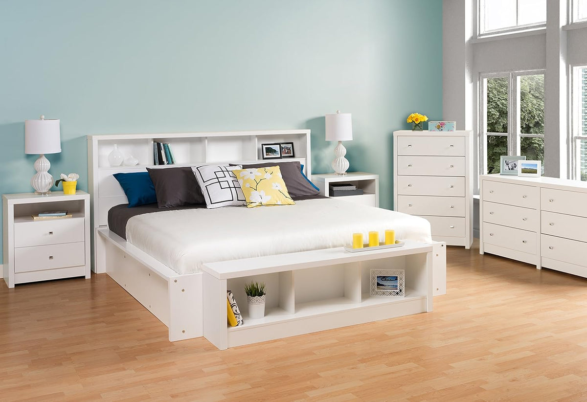 White 5-Drawer Chest B853204