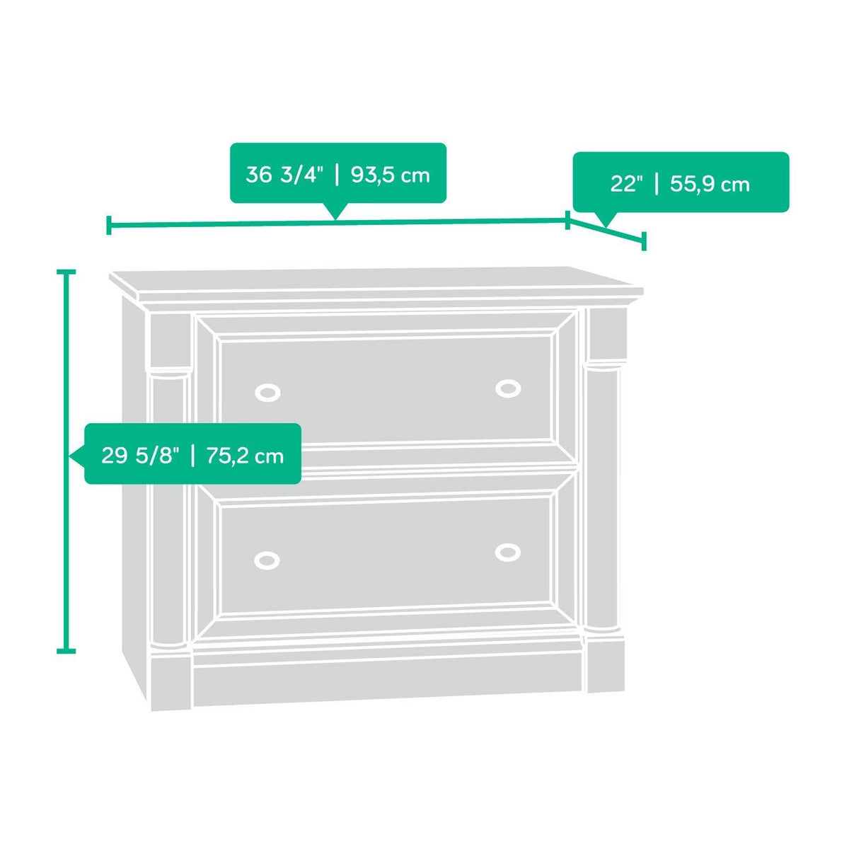 Lateral File Cabinet P356