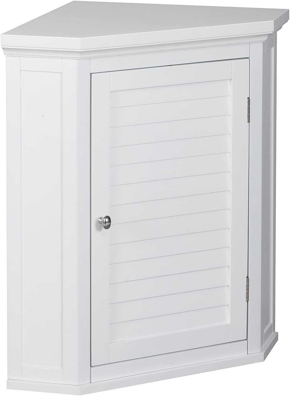 White Bathroom Cabinet F392