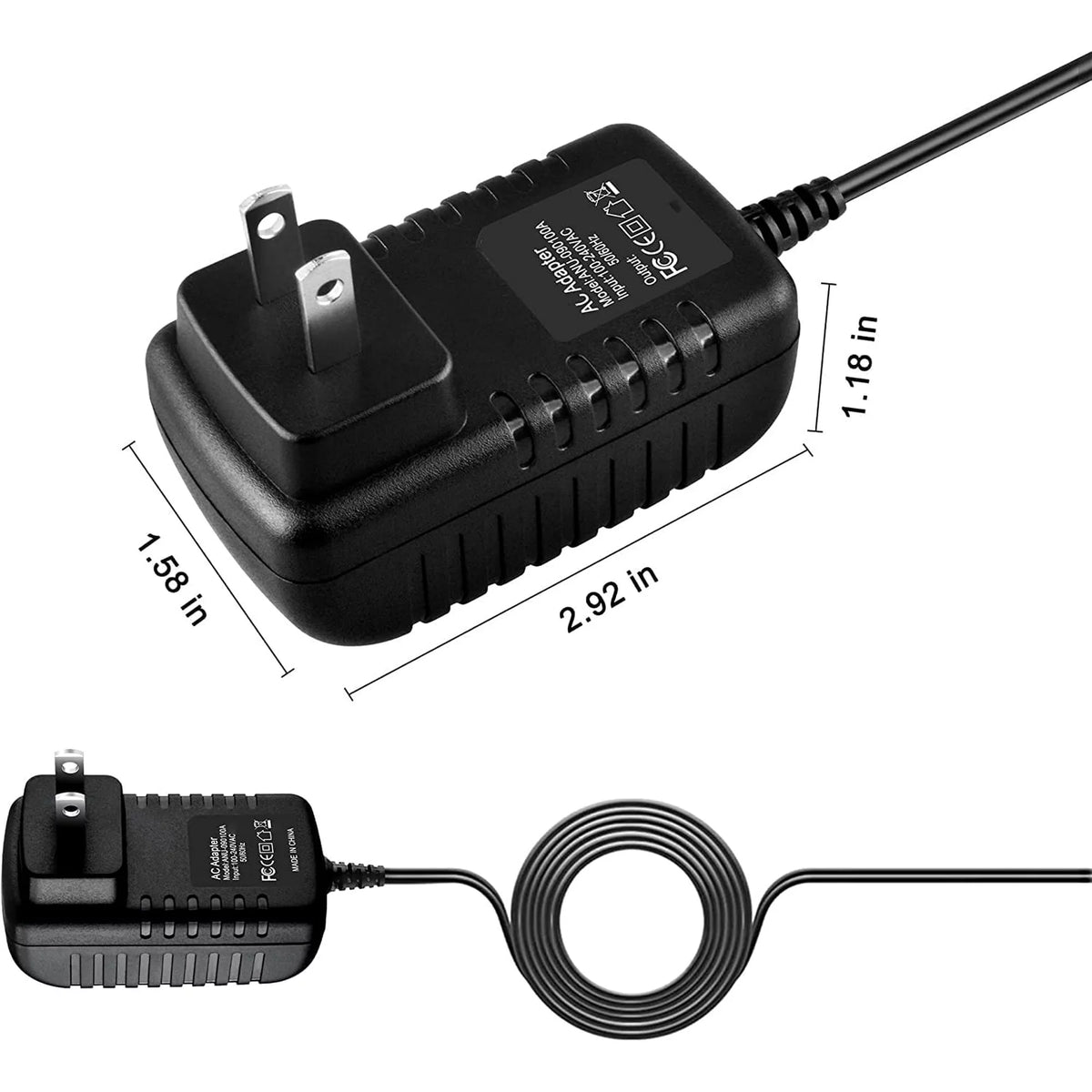 AC / DC Adapter Power Supply Cord J7548