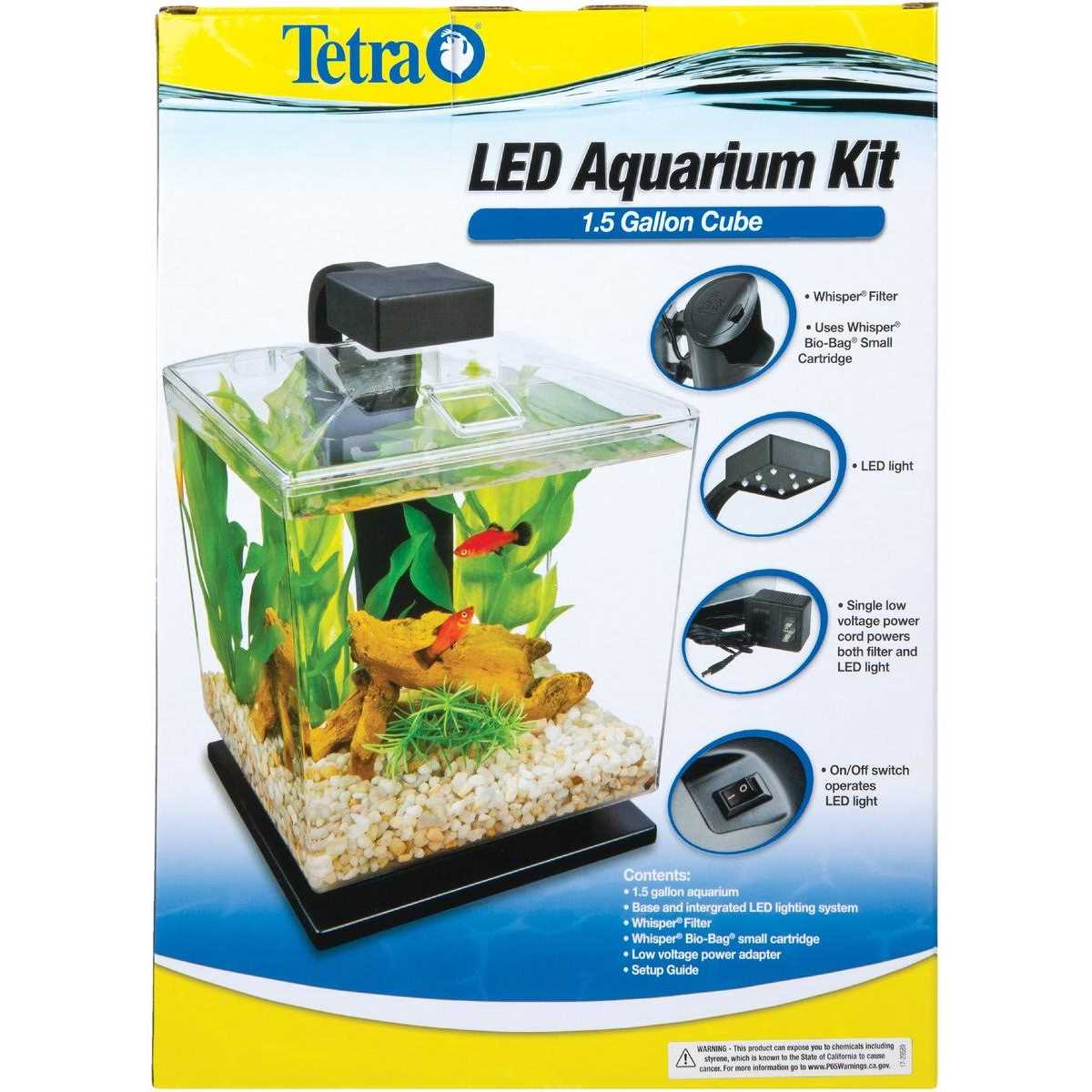 1.5 Gallon LED Cube W88316