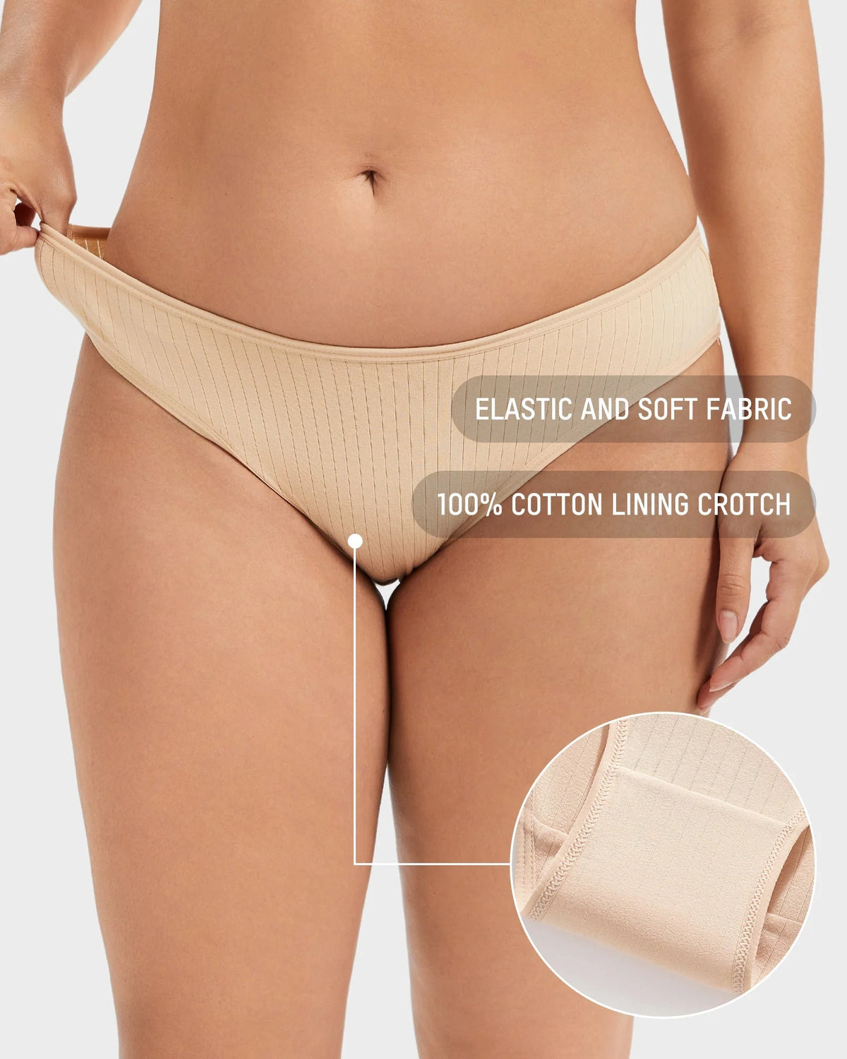 Cotton Low-Waist Briefs 4 Pack R455