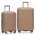 Black 22" Hardshell Expandable Spinner Luggage C7693