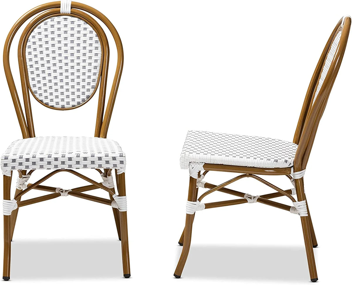 Grey/White Dining Chairs S585