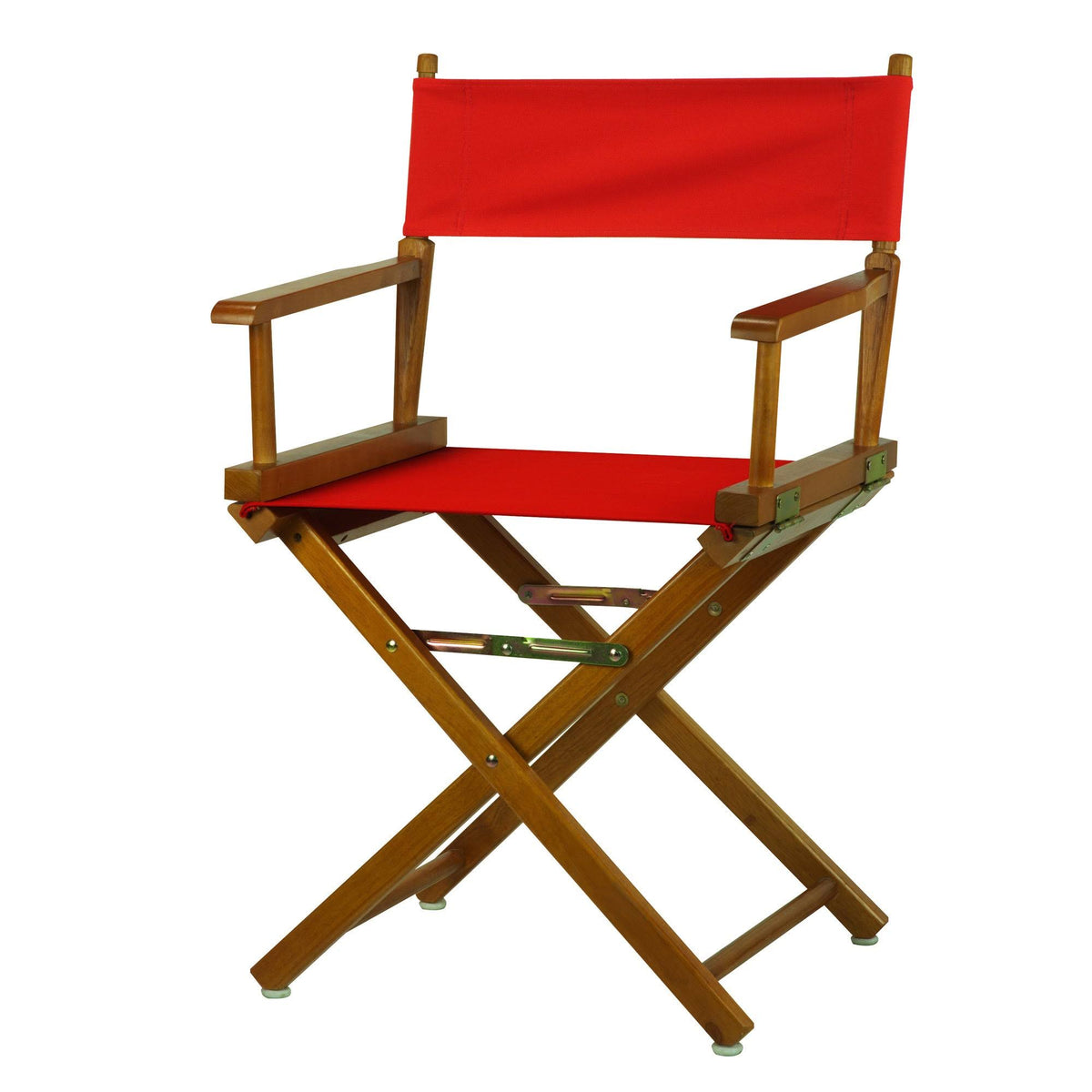 Honey Oak Frame Gold Canvas Director's Chair X14003