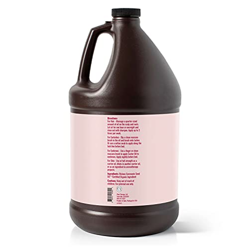 USDA Organic Cold Pressed 100% Pure Castor Oil 16 oz C17375