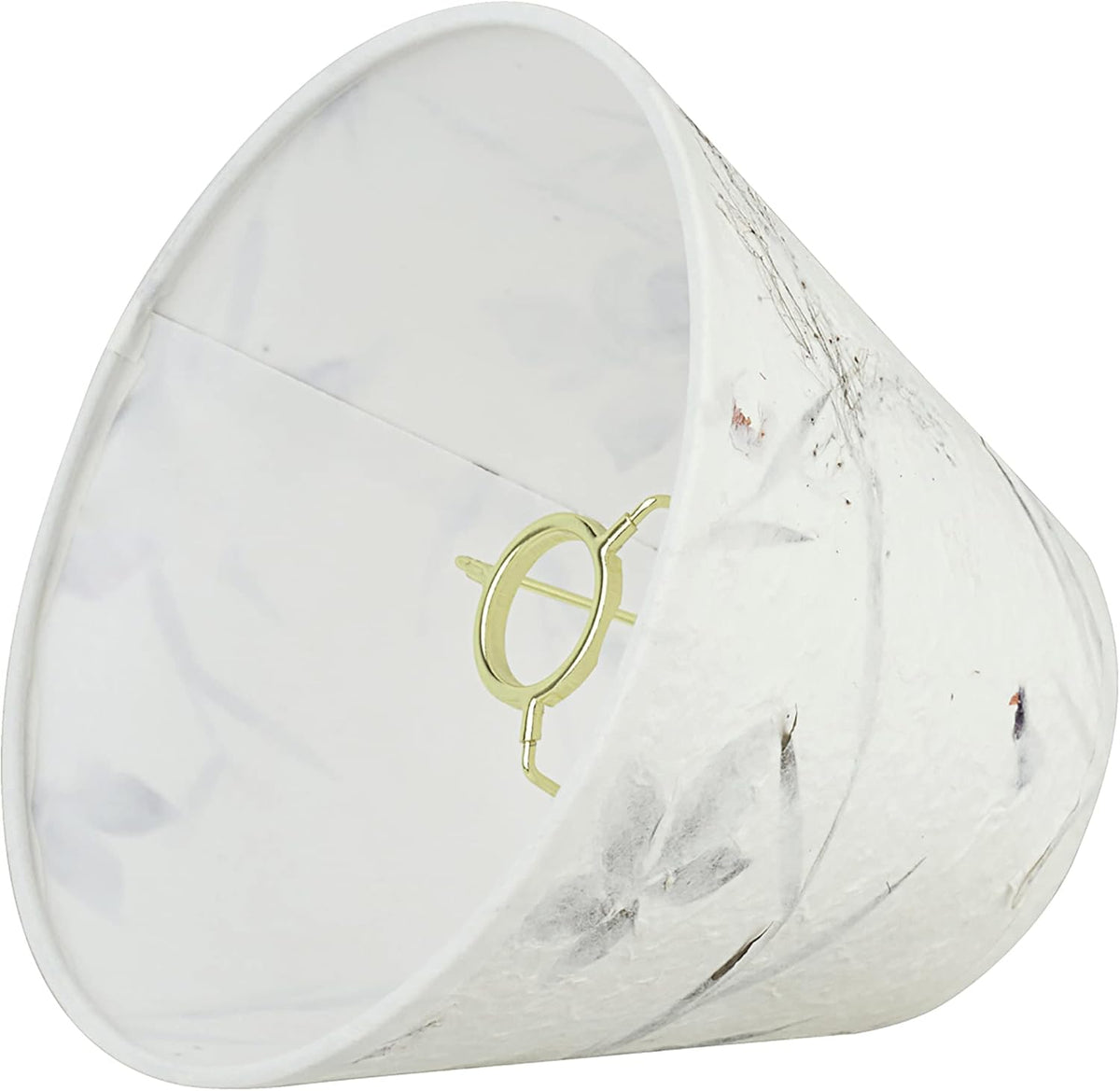 Off White Empire Shape Lamp Shade, 9" Wide G136532