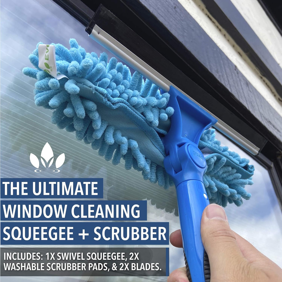 7-to-25 Foot Car Wash Kit with Extension Pole, Scrub Brush, Squeegee, Carwash Mitts, Microfiber Towels L769