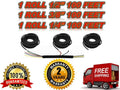3 Rolls 100ft ea Split Cable Wire Loom Tubing Conduit A9749