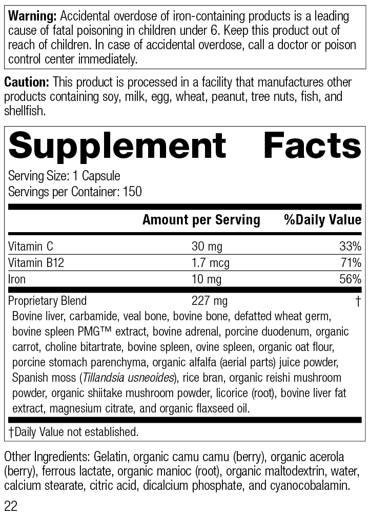 150 Capsules E299908