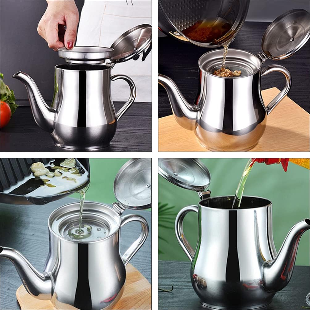 Stainless Steel Oil Strainer Pot N622338