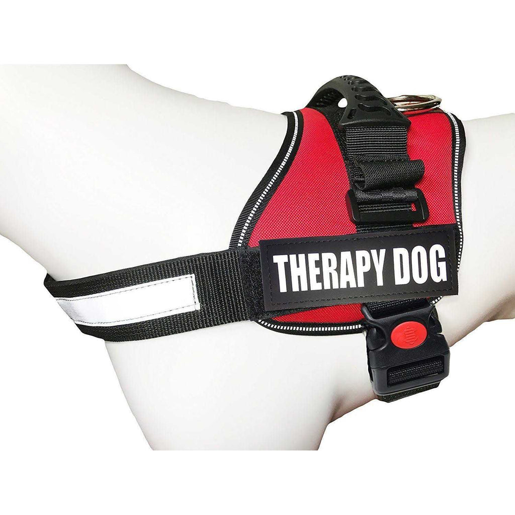 Service Dog Vest Harness Reflective Polyester Nylon T729