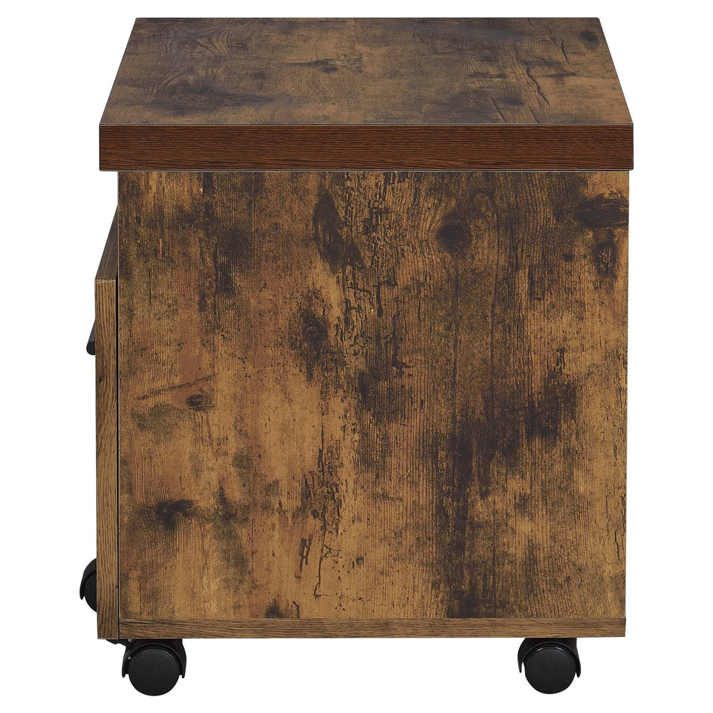Oak 1 Drawer File Cabinet E474752