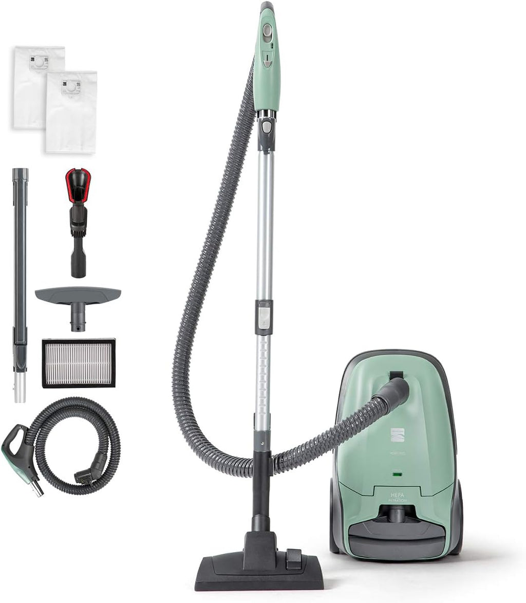 Rose Gold Bagged HEPA Canister Vacuum Cleaner J8777