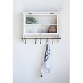 Wall Shelf with Hooks T3288