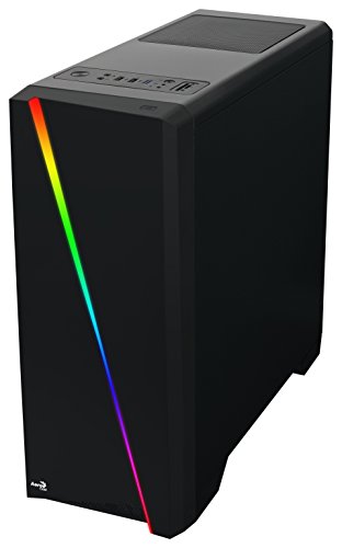 Black Mid Tower with Acrylic Side Window T87609