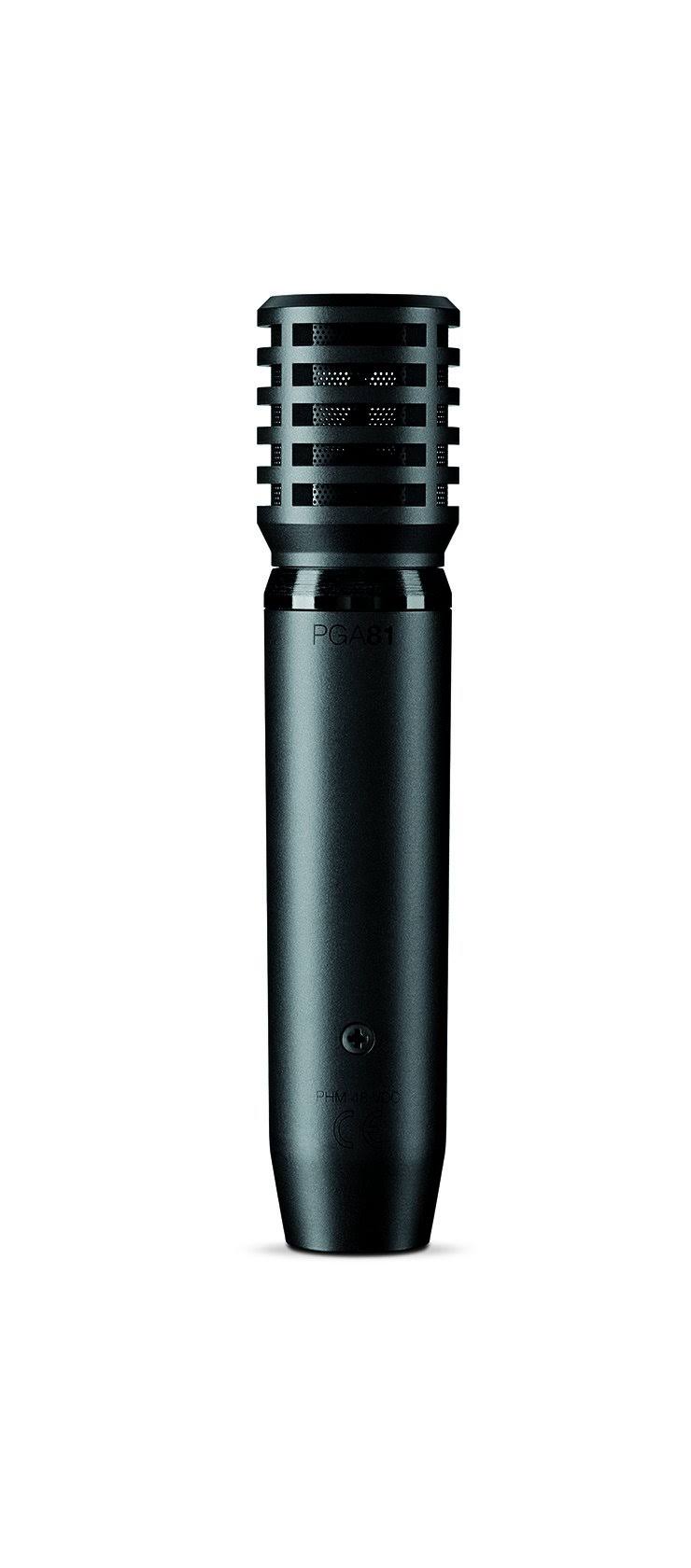 Black Metallic Cardioid Microphone O39663