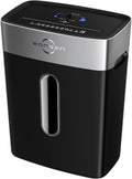 8-Sheet Crosscut Paper Shredder with 4 Gallons Wastebasket, Pack of 2 E171