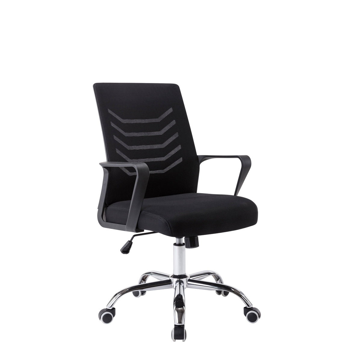 Adjustable Swivel Office Chair Black H7446