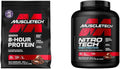 Whey & Casein Protein Powder Blend, Milk Chocolate, 4 Pounds R93091