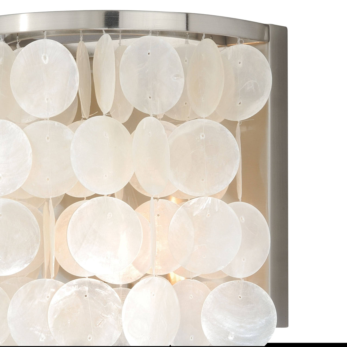 Capiz Shell Wall Light P619