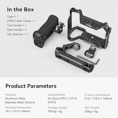 Camera Cage with Top Handle and Side Handgrip J59781