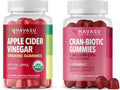Apple Cider Vinegar and Cranberry Gummies 60 Apple 60 Cran-Raspberry O761735