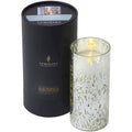 Mercury Glass LED Candle - Silver - 18cm - Black E992185