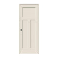 36 in. x 80 in. Primed Right-Hand Smooth Solid Core Molded Composite MDF Single Prehung Interior Door P58570
