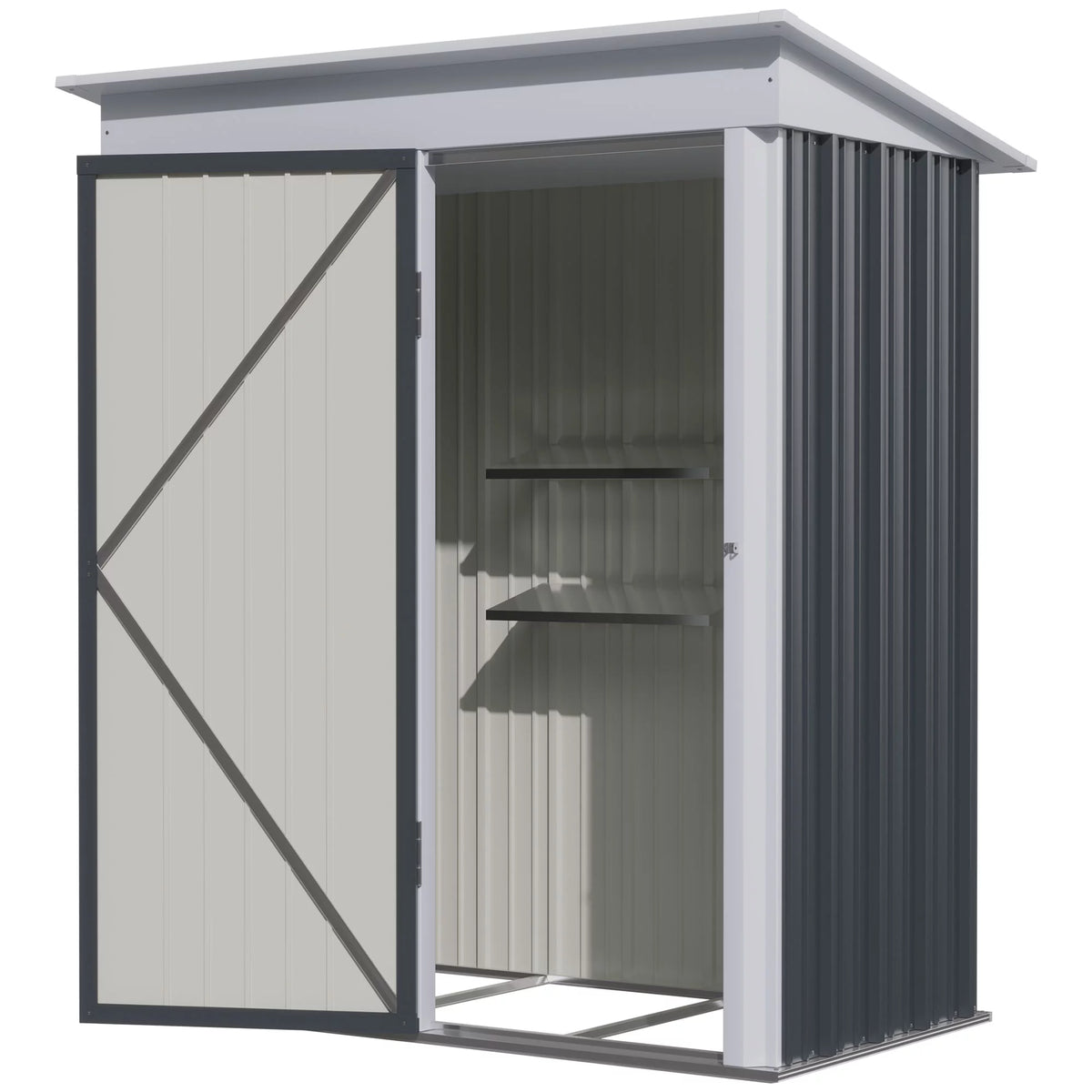 Garden Storage Shed Steel Tool House P878307