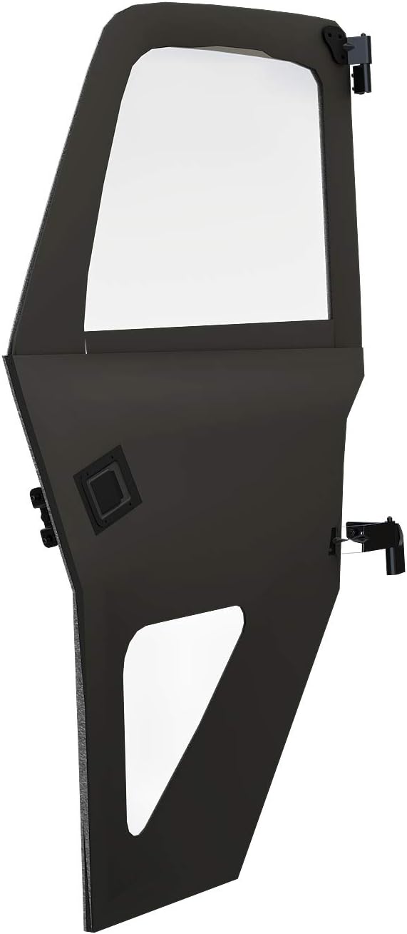 Black Canvas Zip Front Doors for Polaris Ranger XP 1000 / Crew D54970