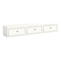 Bright White 3 Under Bed Storage Drawers Y267572