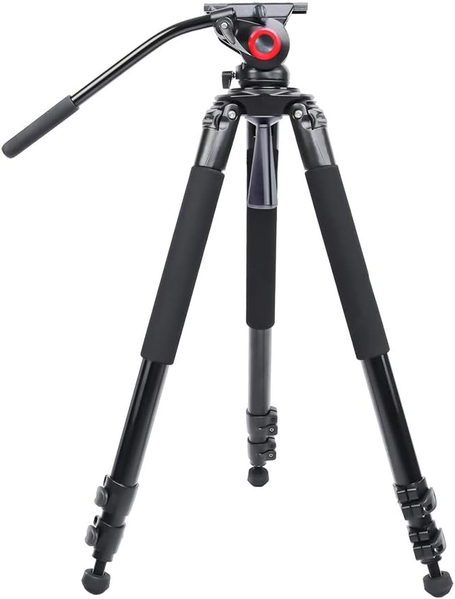 Aluminum Alloy Tripod Stand with Fluid Head V924546