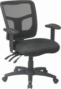 Breathable Mesh Back Manager's Chair with Lumbar Support Z763357